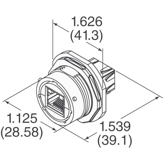 RJF71B Amphenol Socapex  Modular Connector Adapters